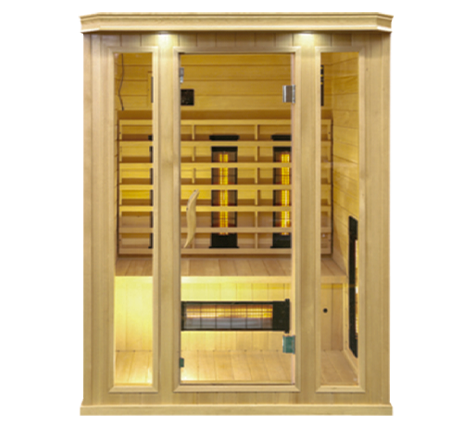 HC-27.png Infrared Sauna - Front View